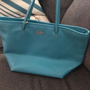 Coach Tote Bag - Turquoise